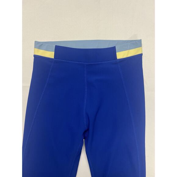 Wilo Workout Set Long Sleeve Cropped Size M Colorblock Yoga Pilates Active - Picture 10 of 14